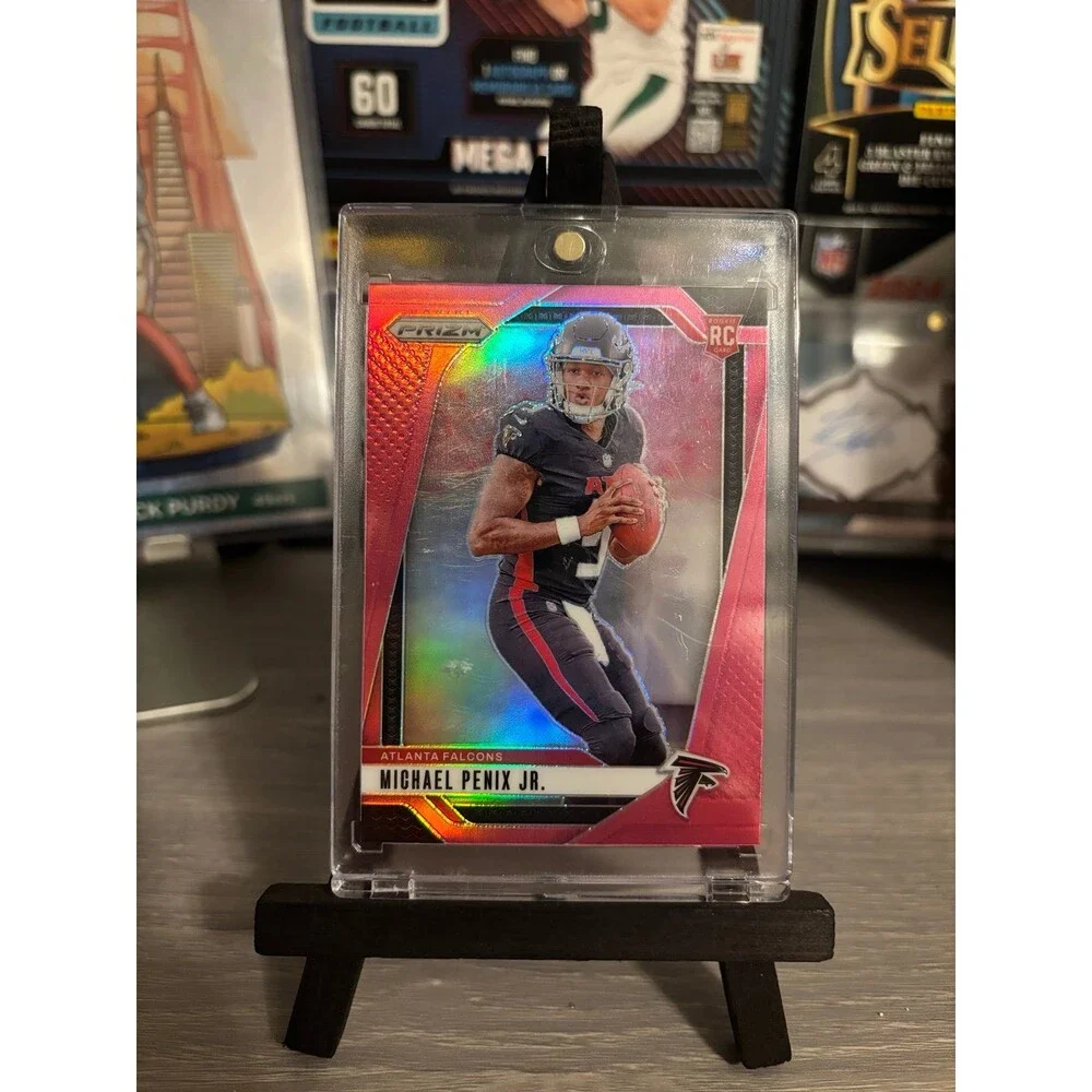 Michael Penix JR. Panini Prizm pink rookie - Picture 1 of 2